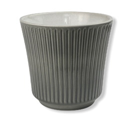 črepník keramický vrúbkovaný M