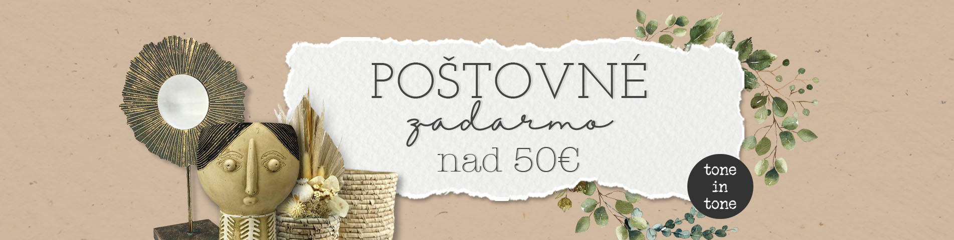 poštovné zadarmo nad 50eur